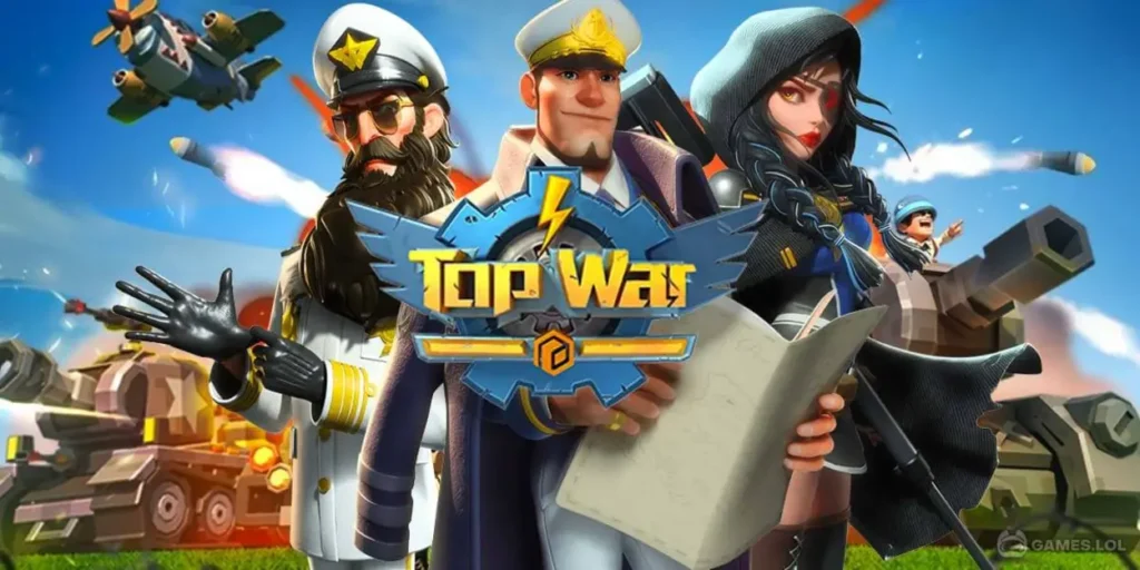 Top War Battle Game Mod APK Unlimited Gems