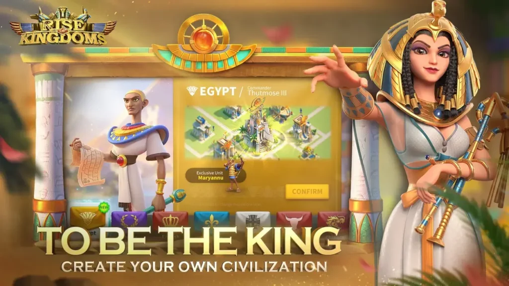 Rise of Kingdom Mod Apk Unlimited Money And Gems