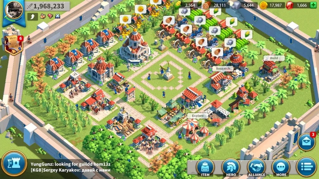 Rise of Kingdom Mod Apk Unlimited Money And Gems