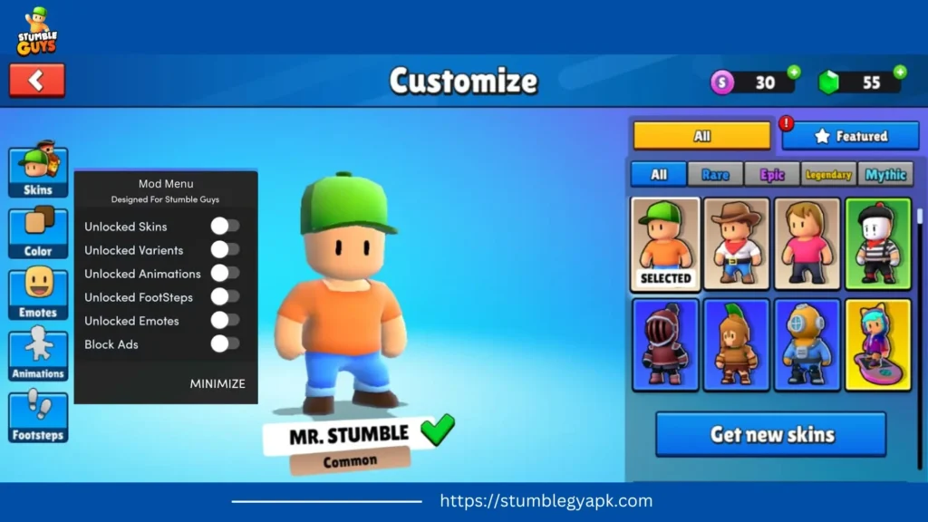 Stumble Guys Mod APK Unlimited Gems