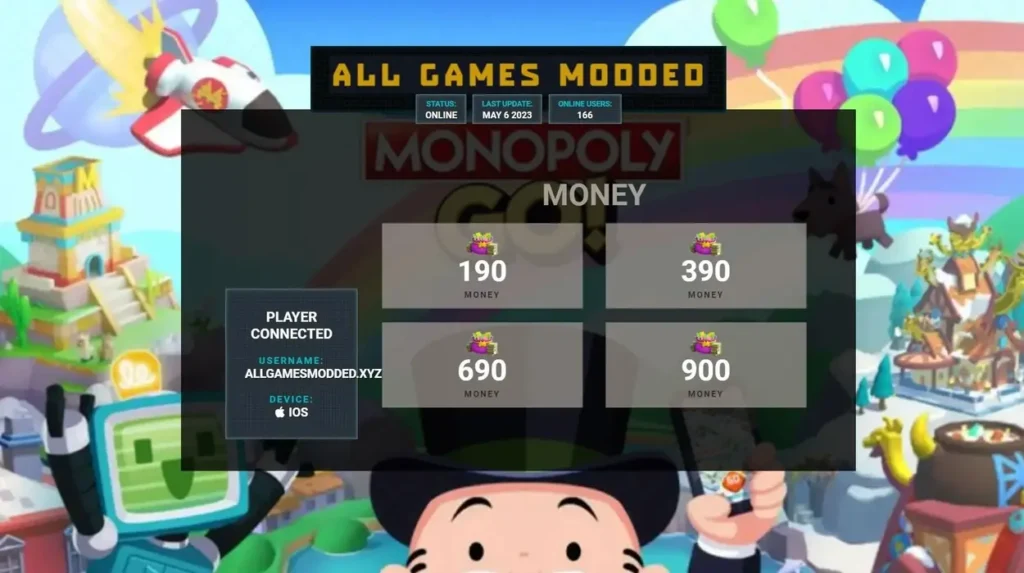 MONOPOLY GO Mod Apk Unlimited Money and Rolls Free Rewards